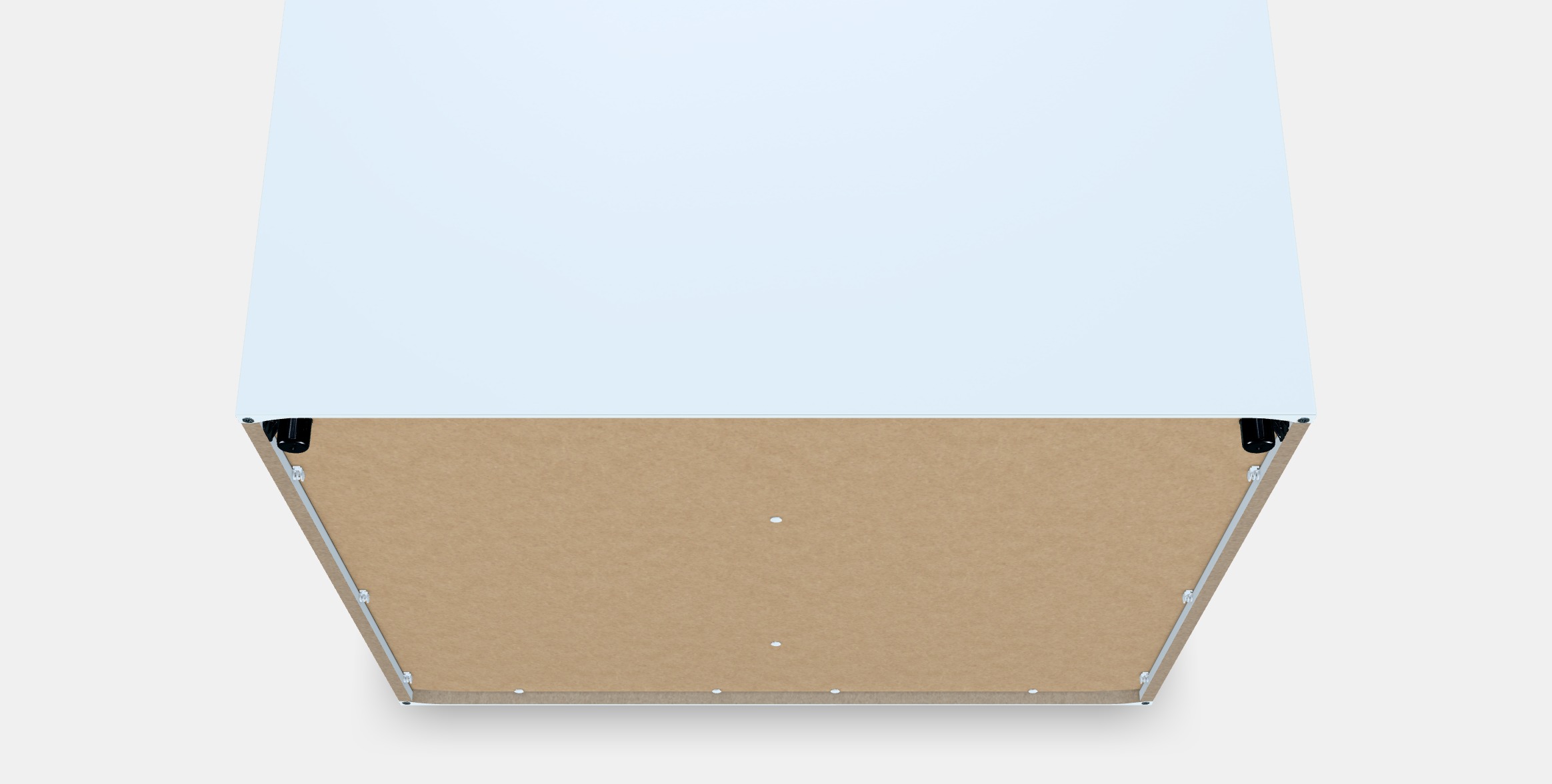 VIHALS Cabinet with sliding doors Low-poly 3D model_3