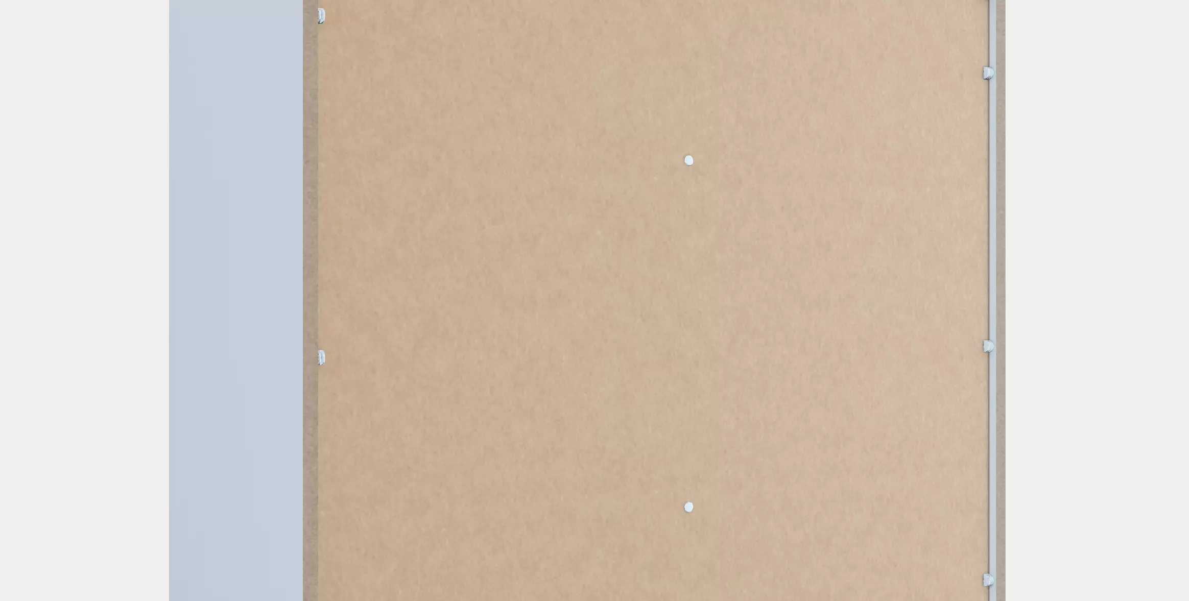 VIHALS Cabinet with sliding doors Low-poly 3D model_0