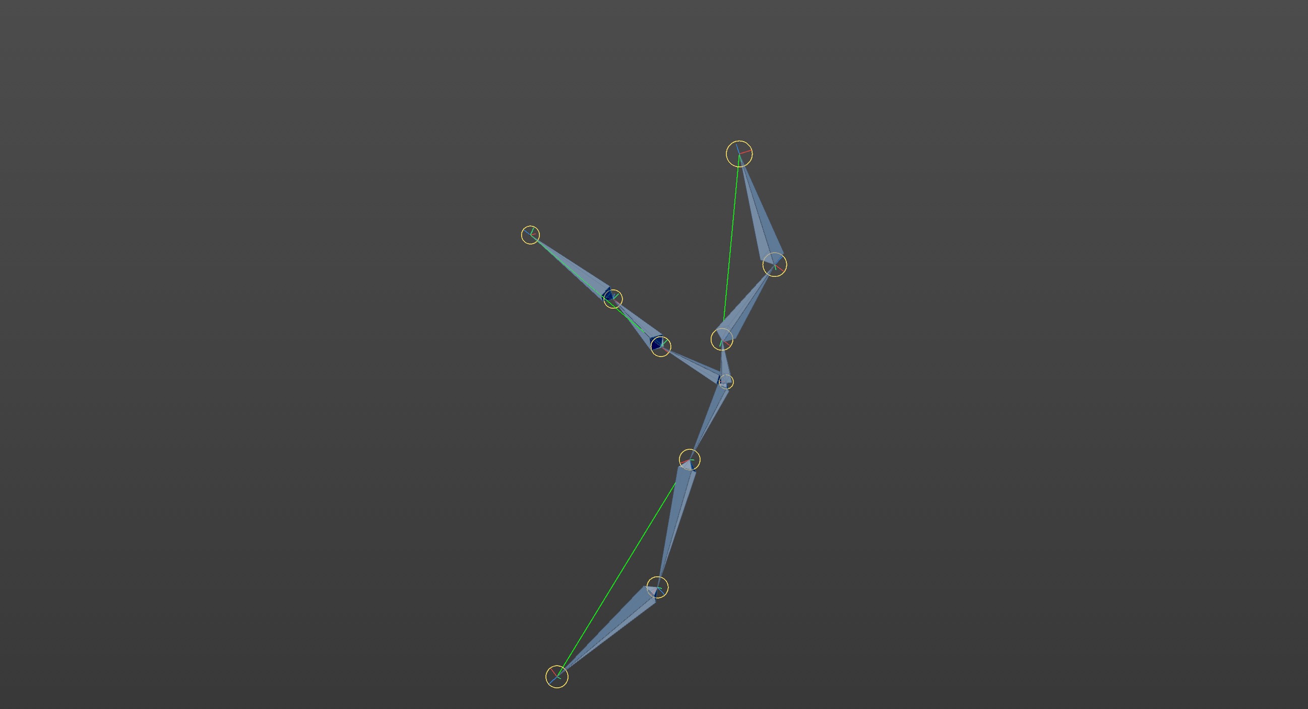 Micro cell Nanobot Low-poly 3D model_9