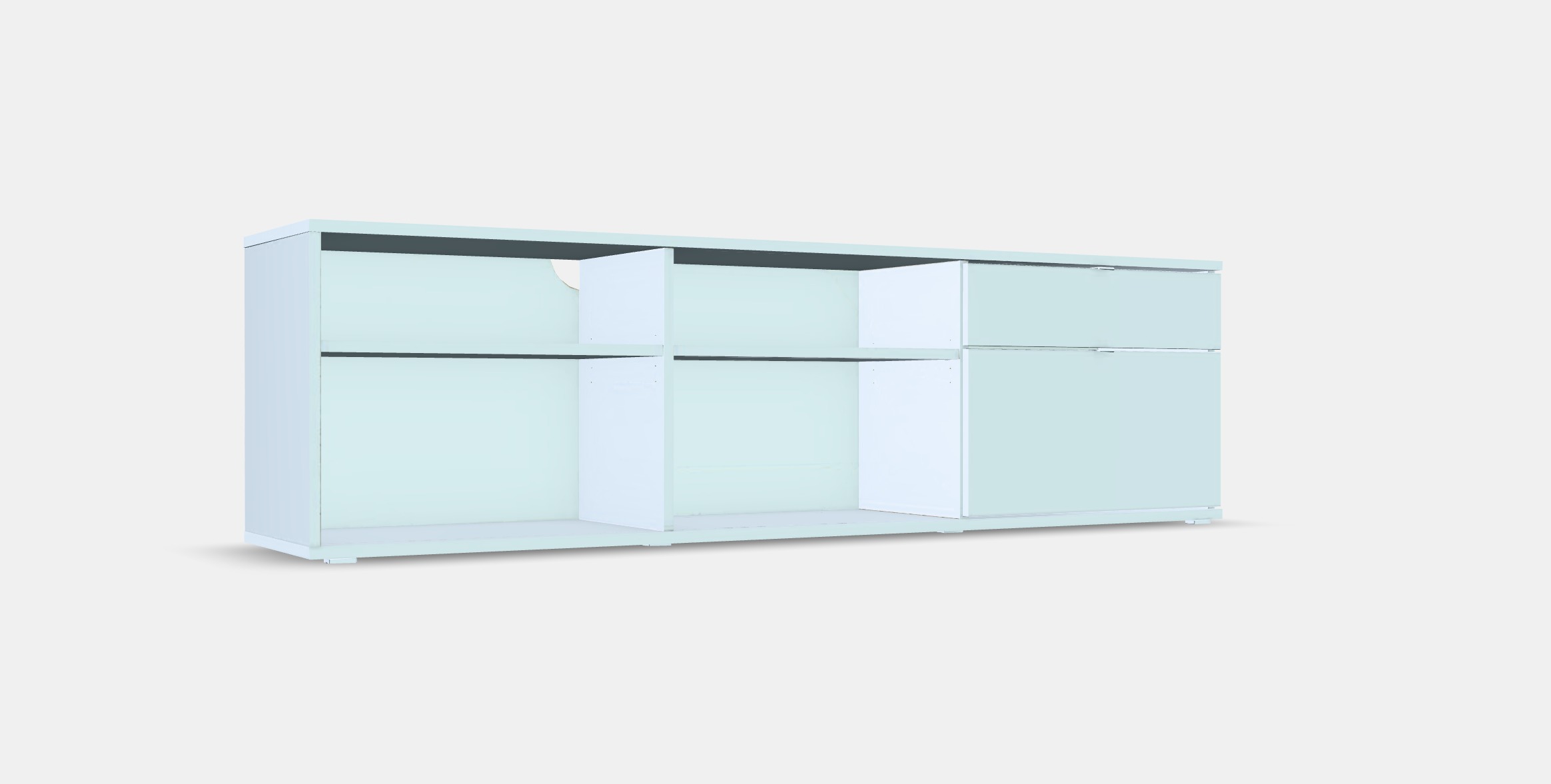 VIHALS TV bench 1 Low-poly 3D model_9