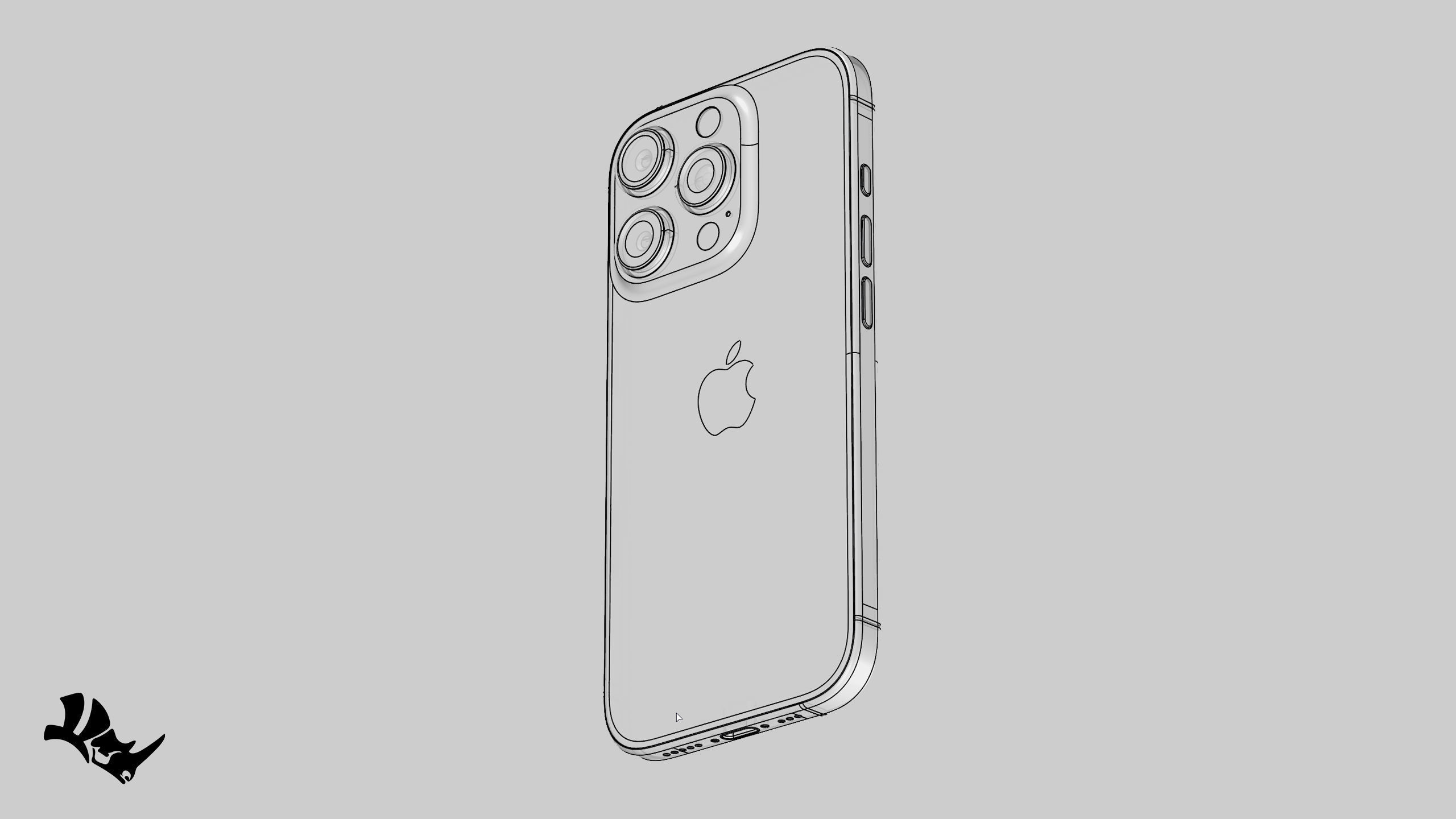Apple iPhone 16 Pro 2024 - 4 Colors - HQ 3D Model 3D model_11
