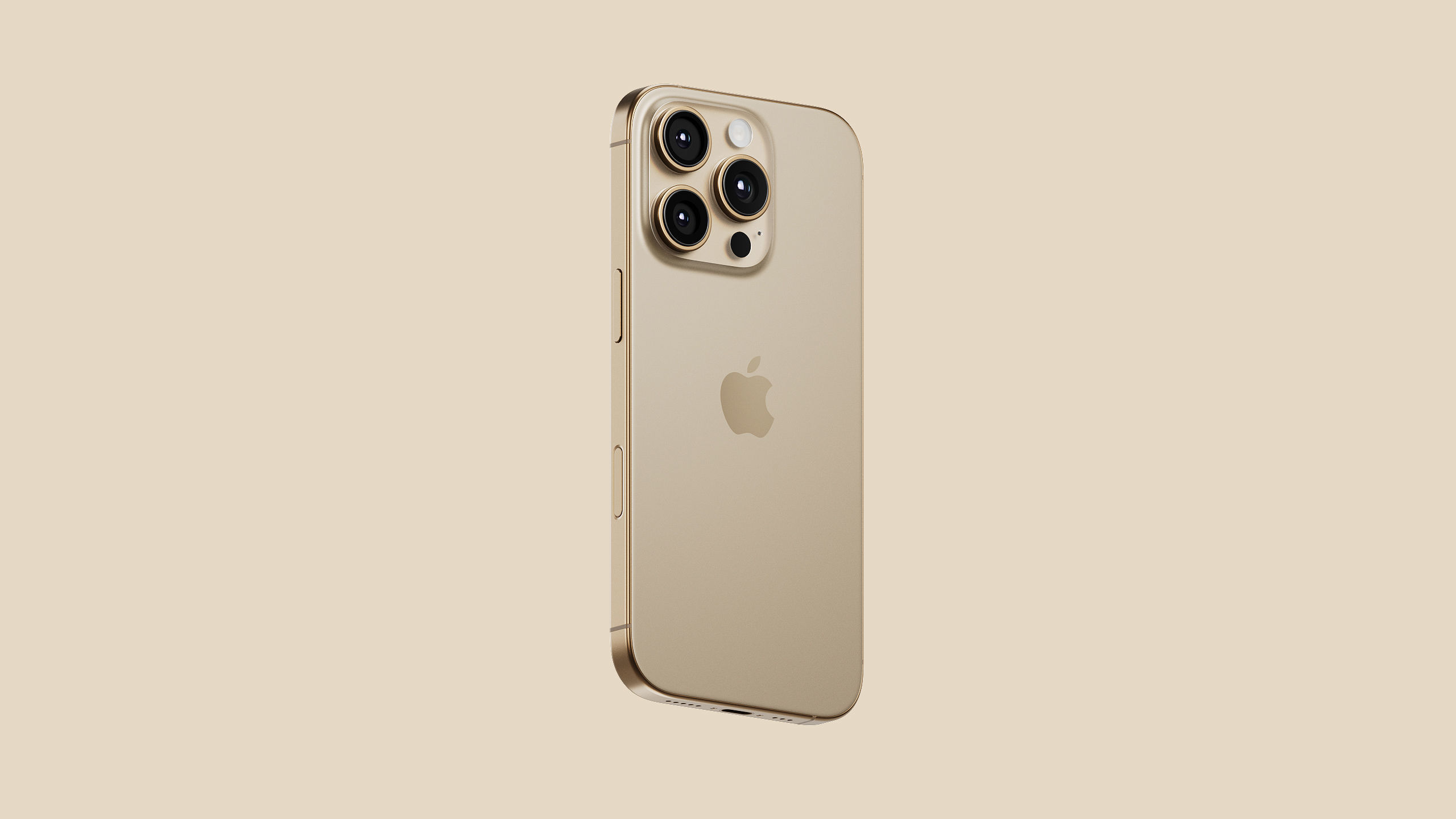 Apple iPhone 16 Pro 2024 - 4 Colors - HQ 3D Model 3D model_6