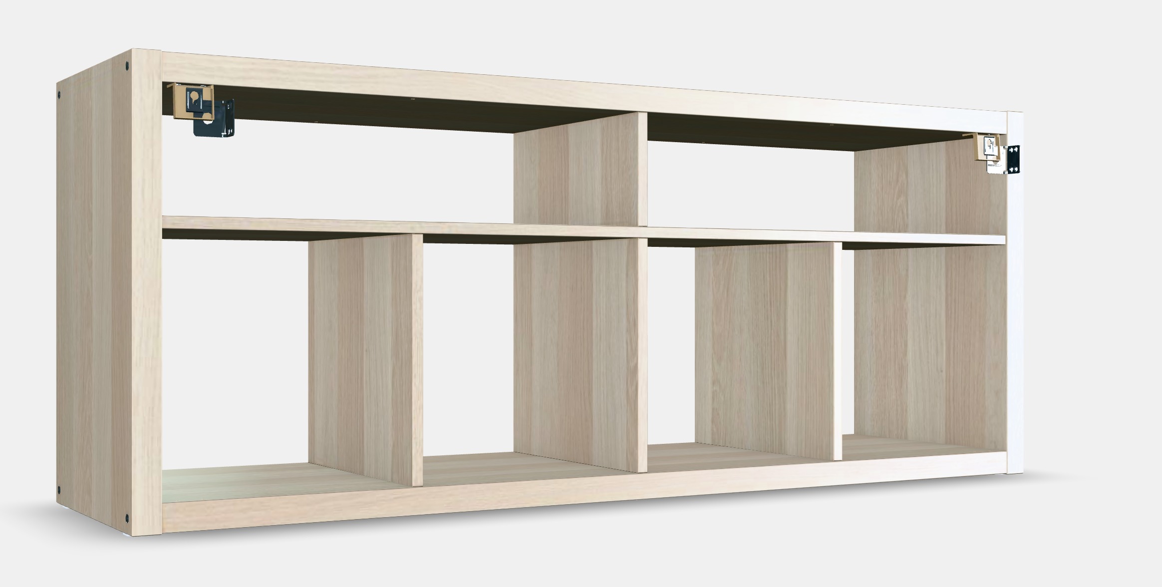 KALLAX TV bench 1 Low-poly 3D model_2