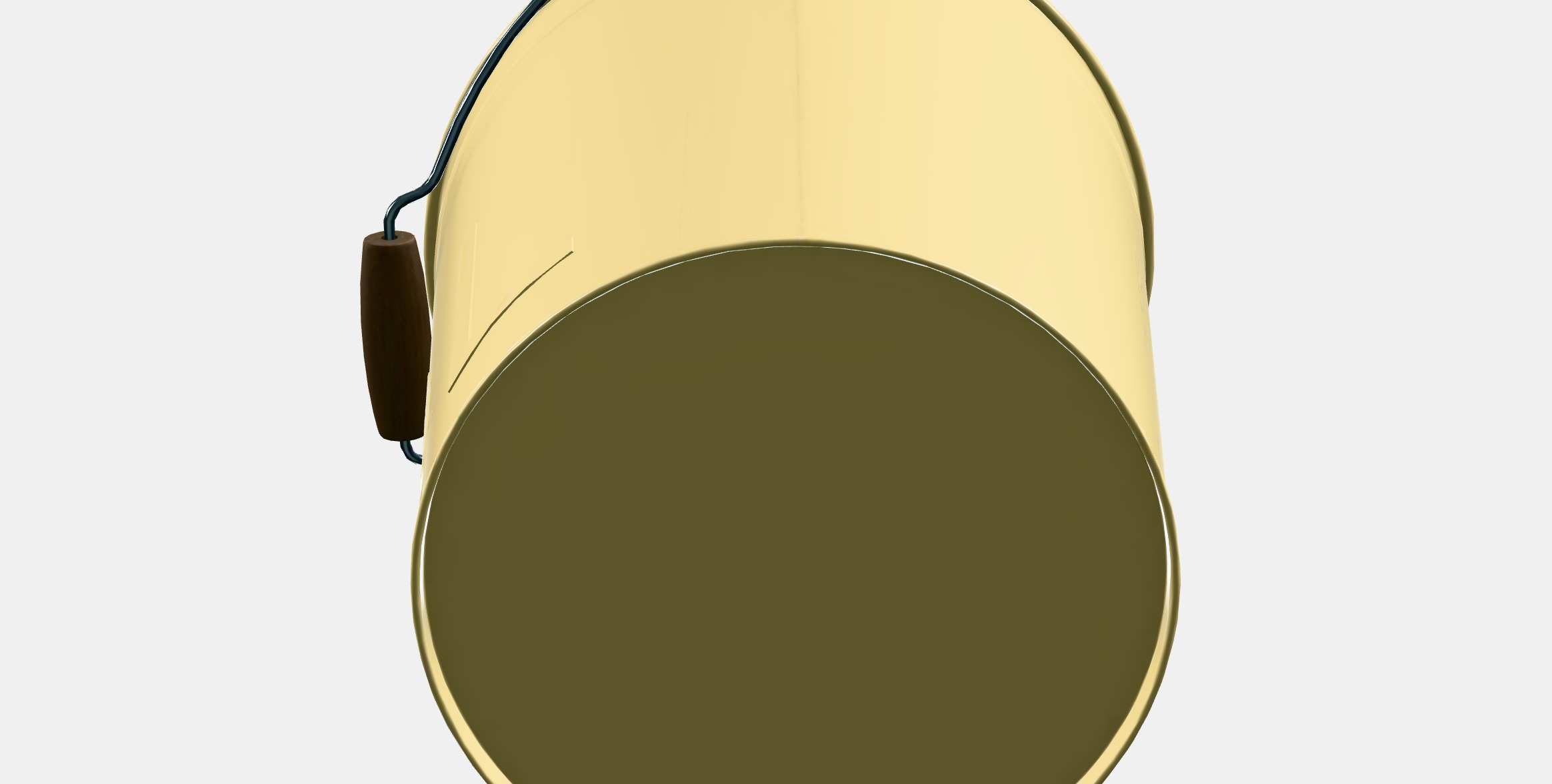 AKERBAR Bucket-plant pot Low-poly 3D model_8