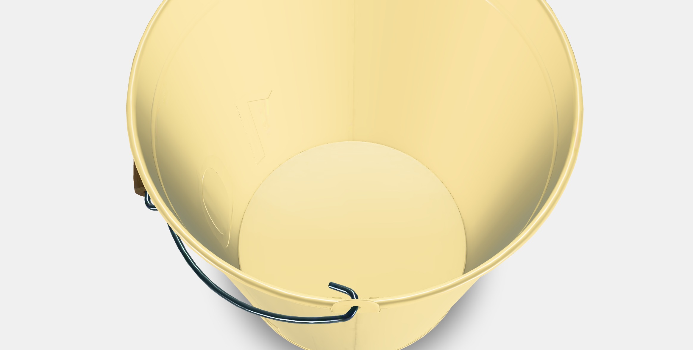 AKERBAR Bucket-plant pot Low-poly 3D model_4