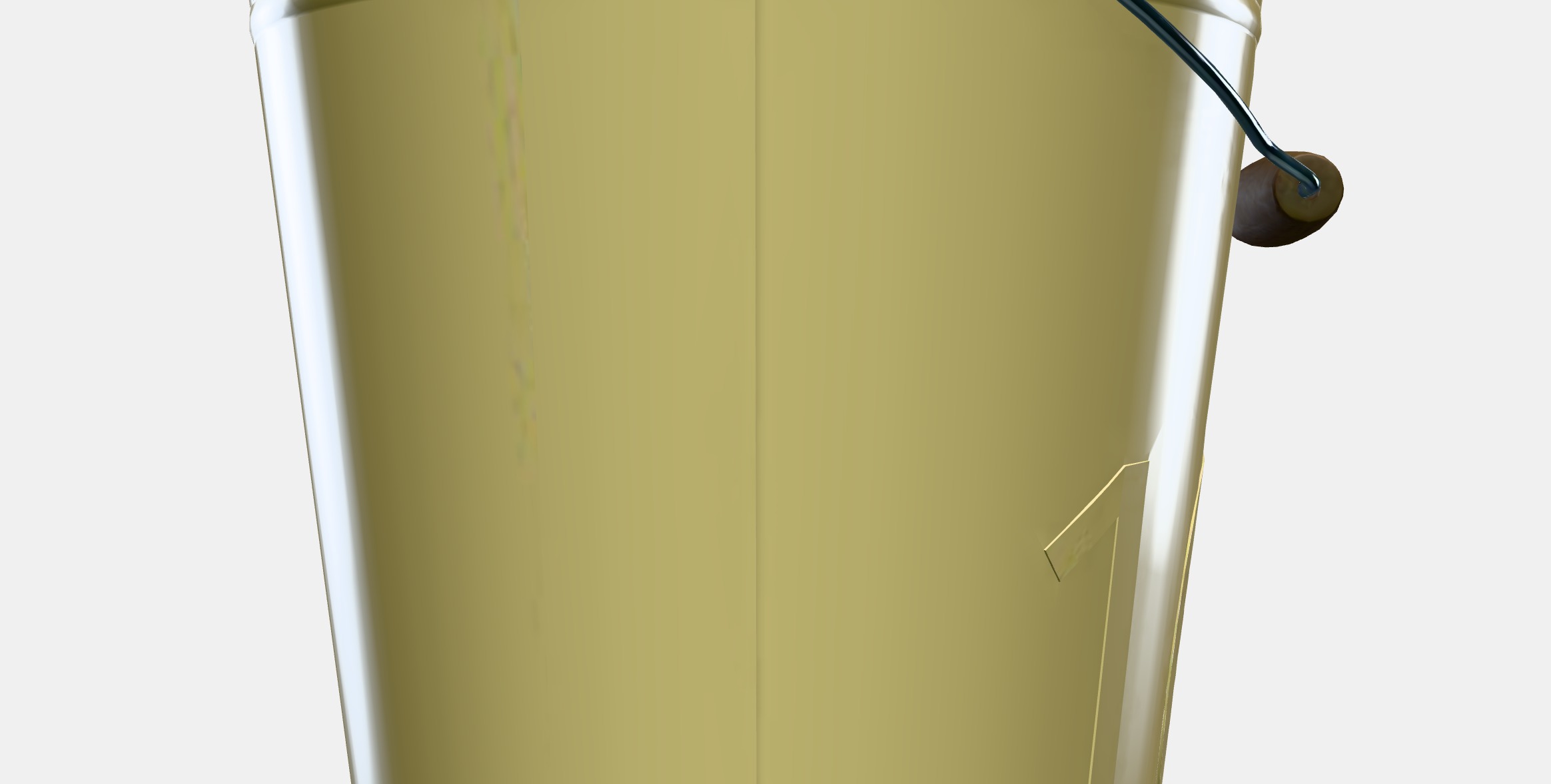 AKERBAR Bucket-plant pot Low-poly 3D model_12