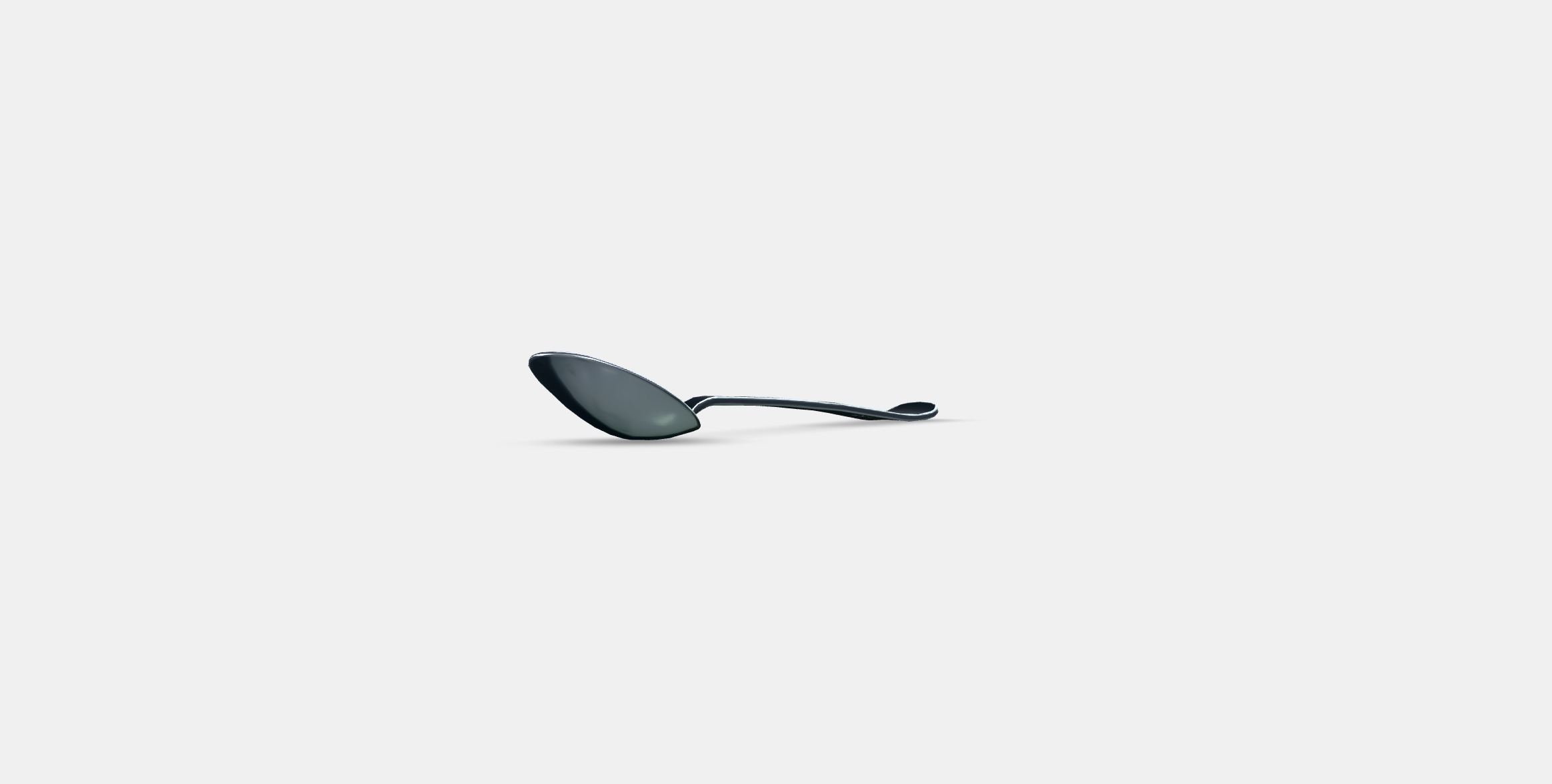 DRAGON Spoon Low-poly 3D model_5