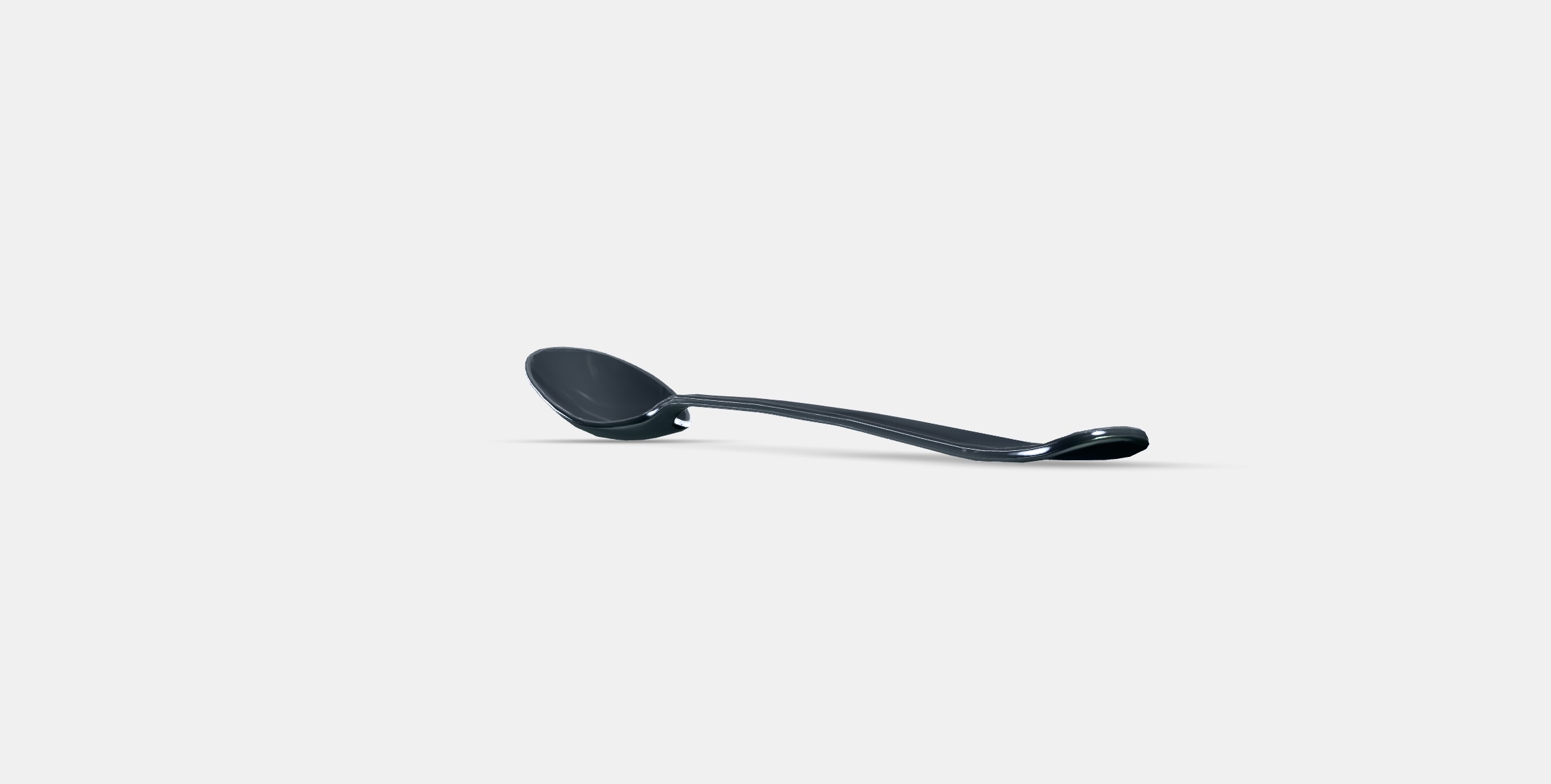 DRAGON Spoon Low-poly 3D model_9
