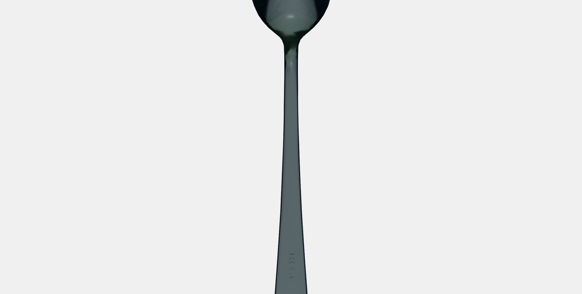 DRAGON Spoon Low-poly 3D model_8