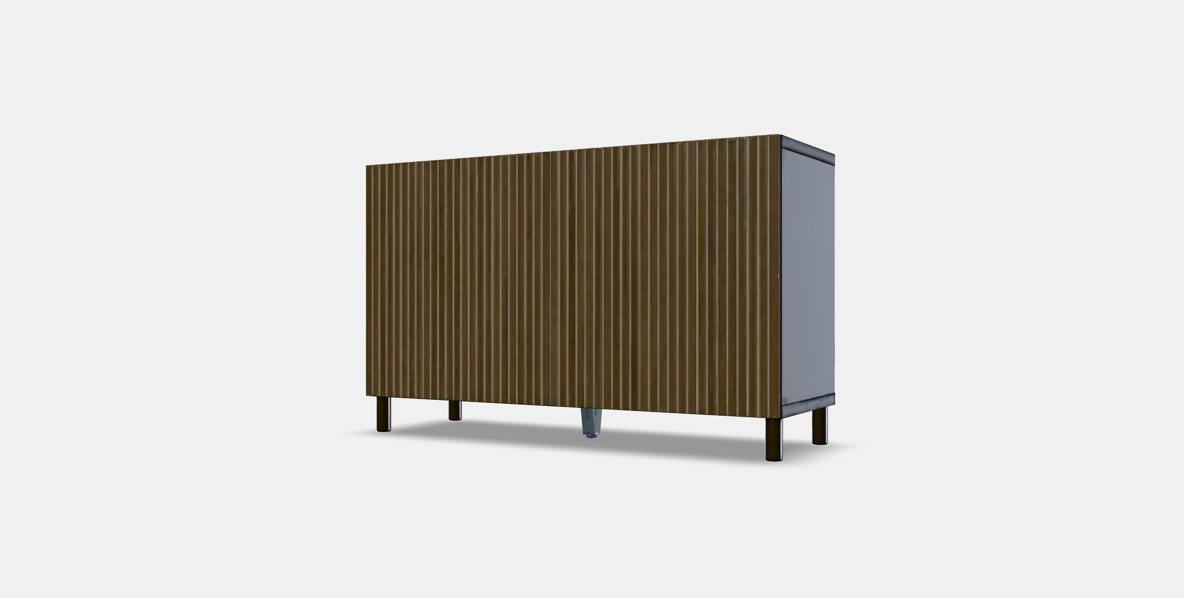 BESTA Storage combination with doors 17 Low-poly 3D model_11