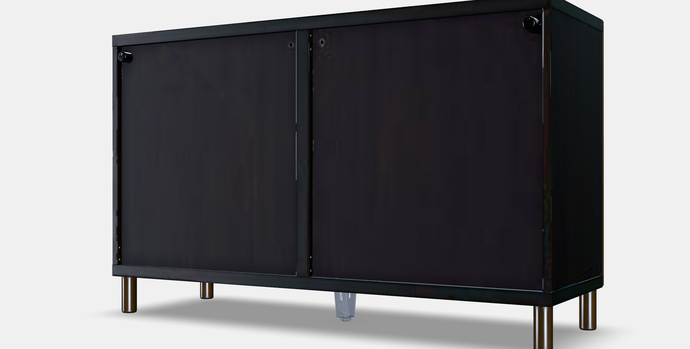 BESTA Storage combination with doors 17 Low-poly 3D model_7