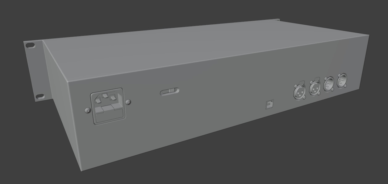 Bettermaker Mastering Equalizer 3D model_8