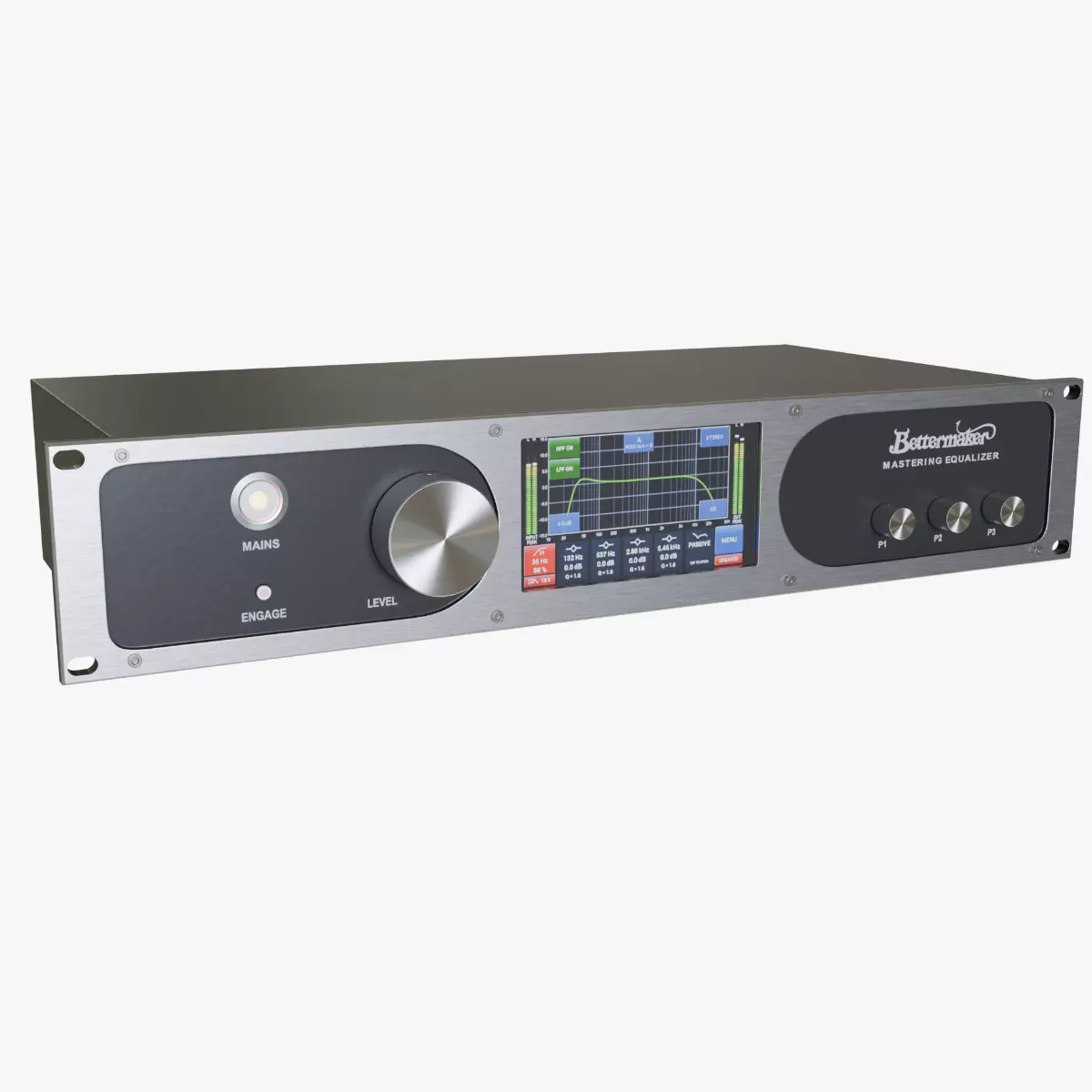 Bettermaker Mastering Equalizer 3D model_0