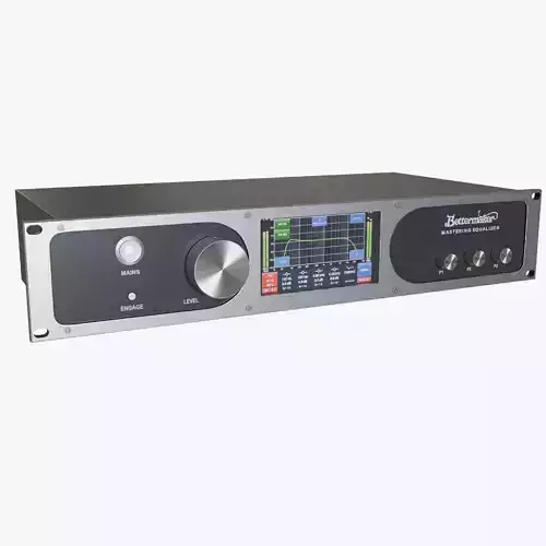 Bettermaker Mastering Equalizer 3D model
