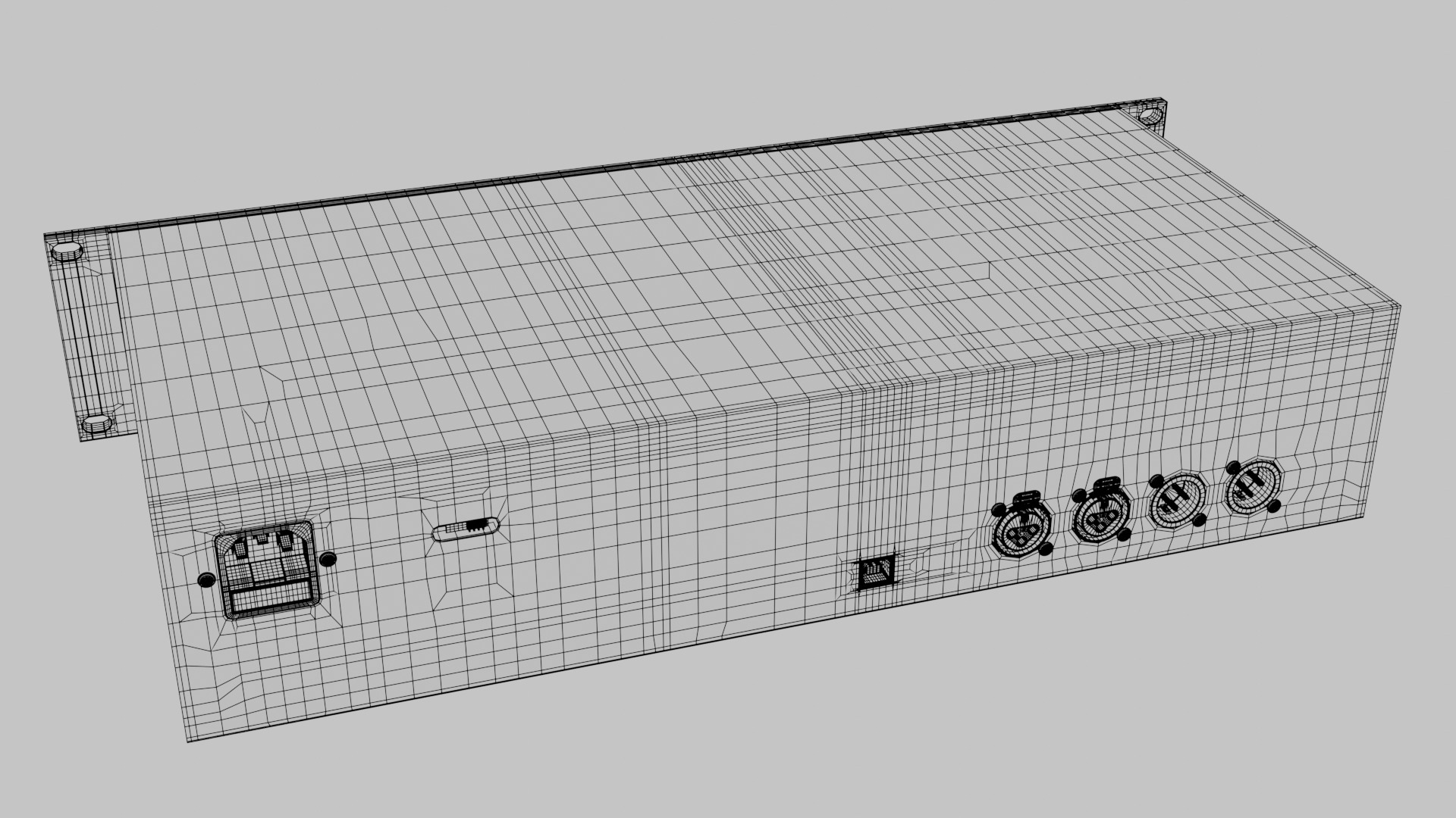 Bettermaker Mastering Equalizer 3D model_10