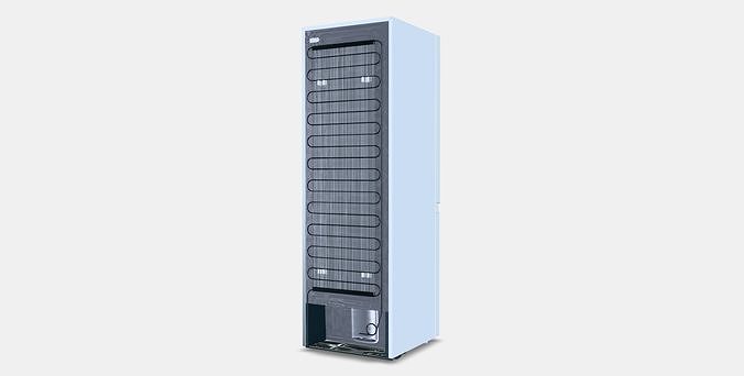 LAGAN Fridge-freezer Low-poly 3D model 3