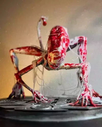 XENOMORPH Alien BABY 3D MODEL FAN ART printable