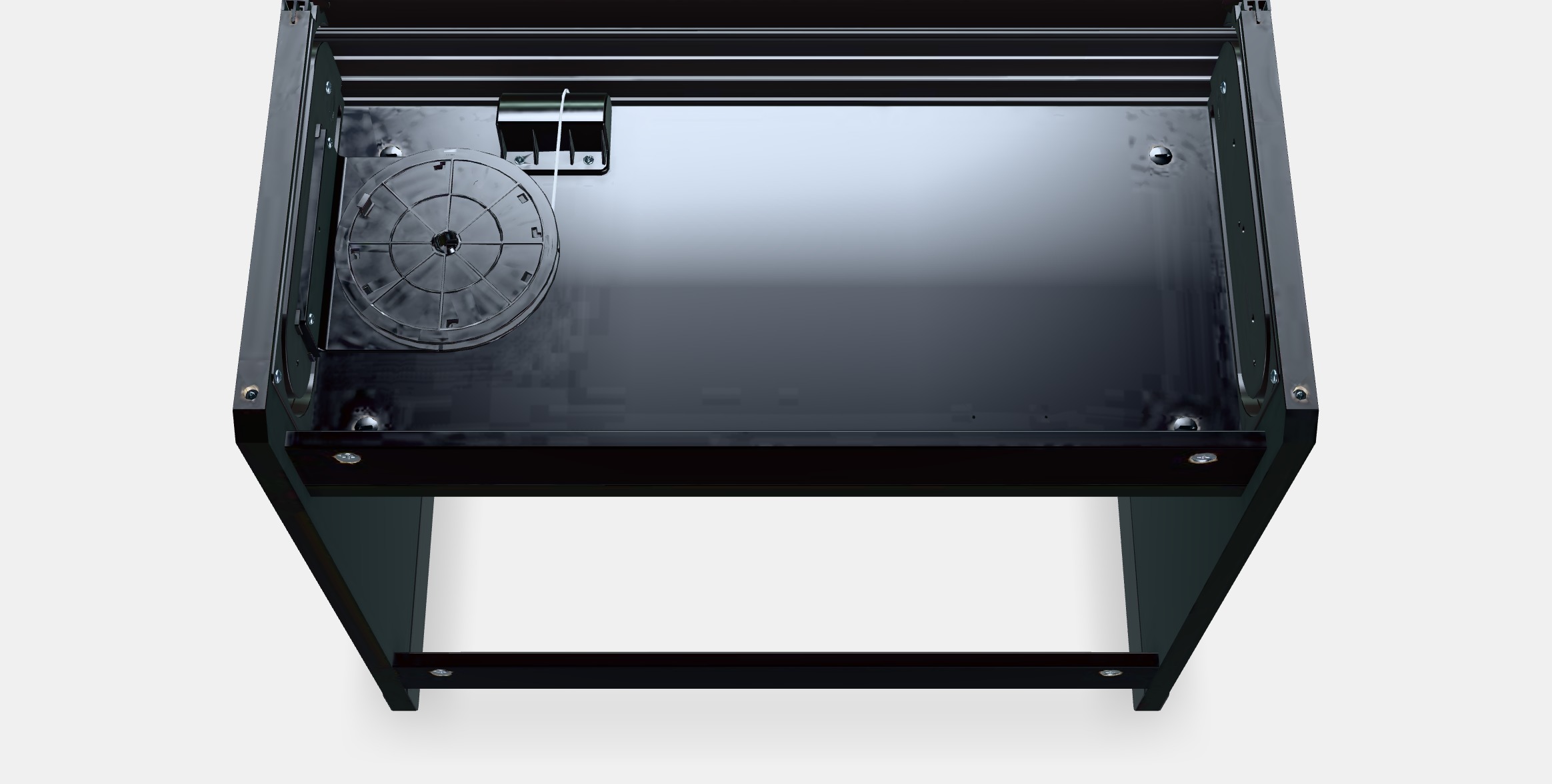 TITTEBO Tambour storage f small appliances Low-poly 3D model_4