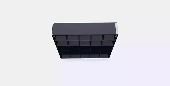 KALLAX Shelving unit with 10 inserts 1