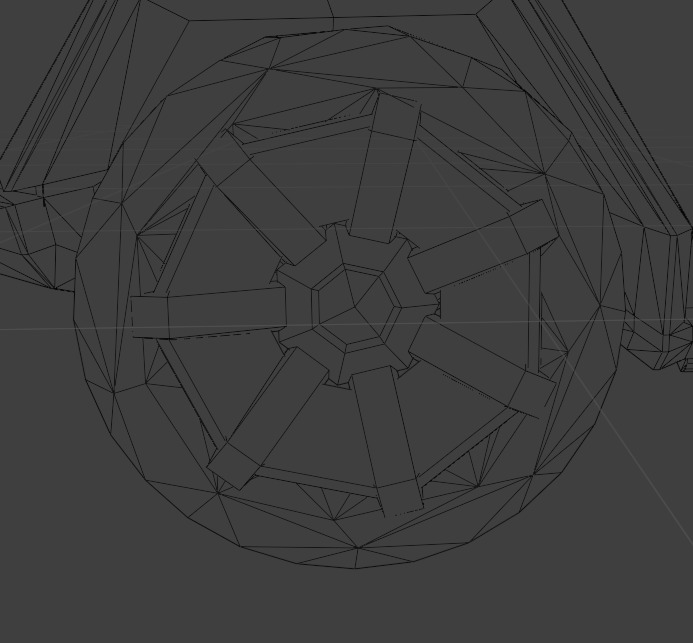 LowPoly CyberTruck Low-poly 3D model_15