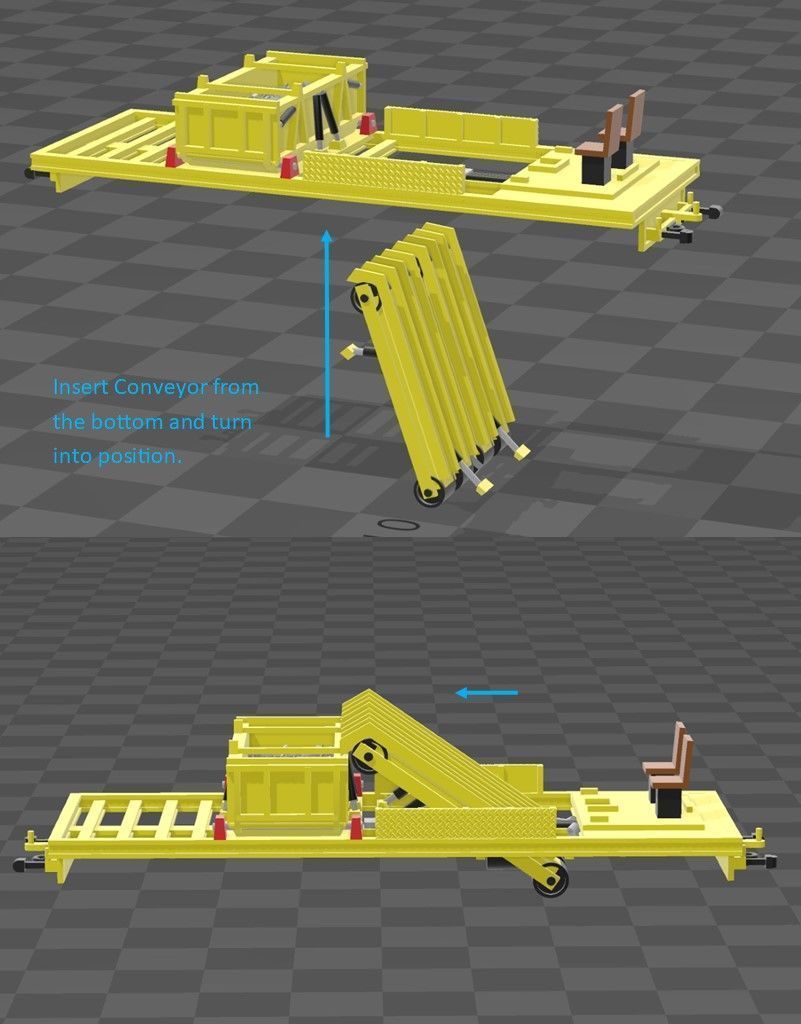 N Scale Reclaimer MOW 3D print model_12