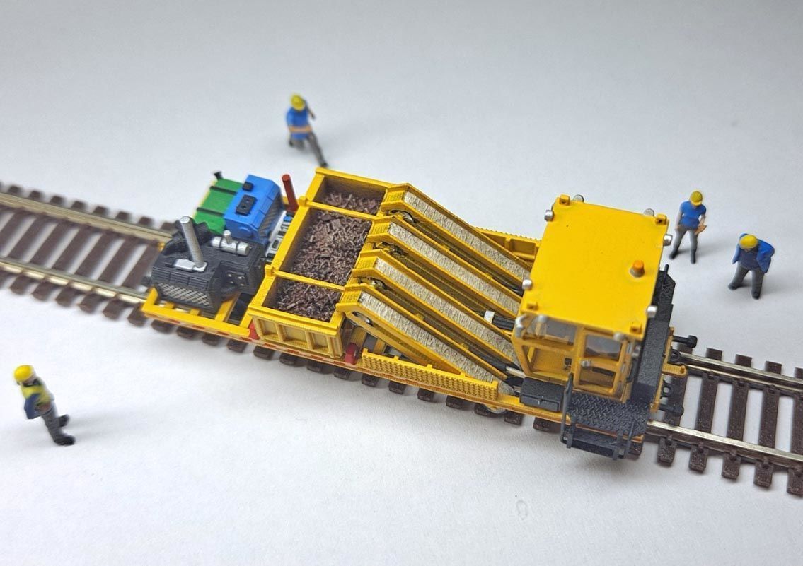 N Scale Reclaimer MOW 3D print model_3