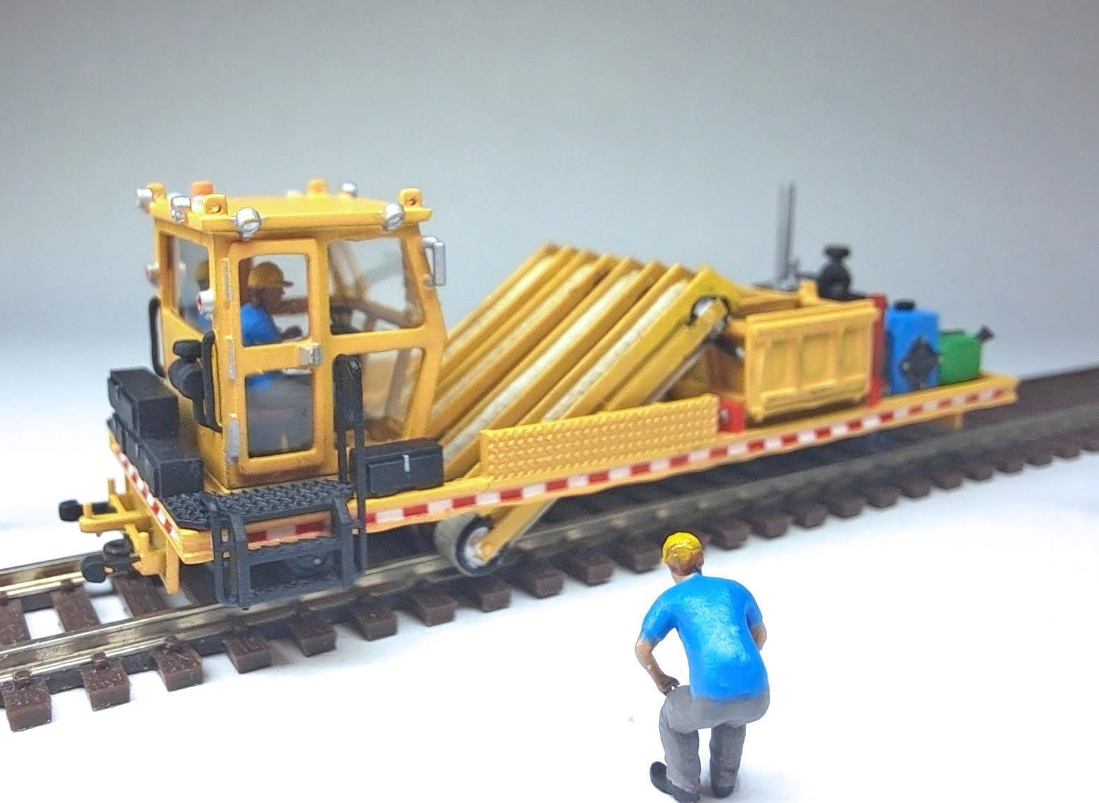 N Scale Reclaimer MOW 3D print model_2