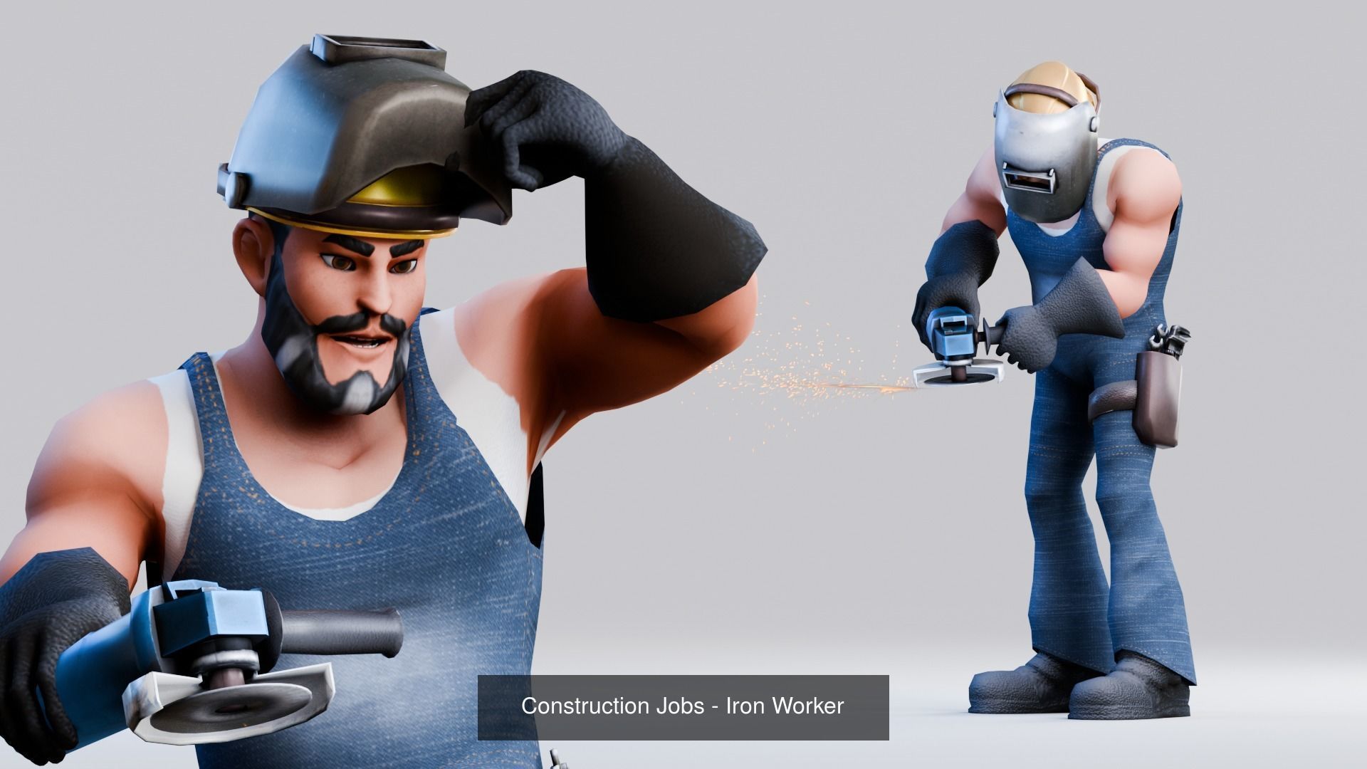 Construction Jobs - Bundle Edition 3D Model Collection_14