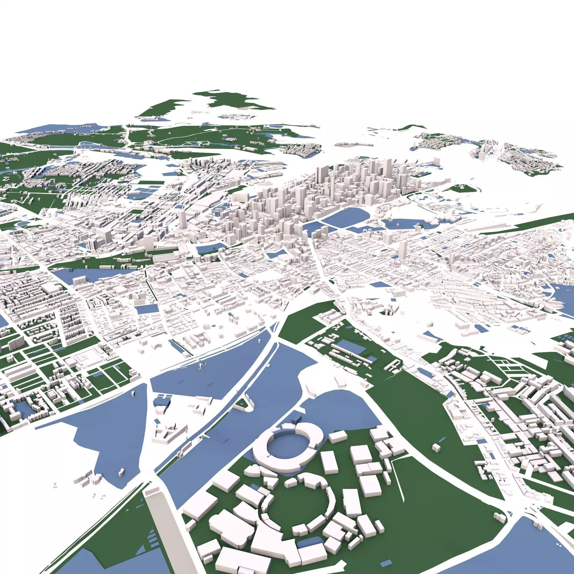 Sydney City Australia 3D model