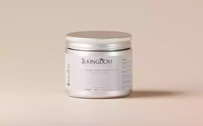 Aluminum Cosmetic Jar 