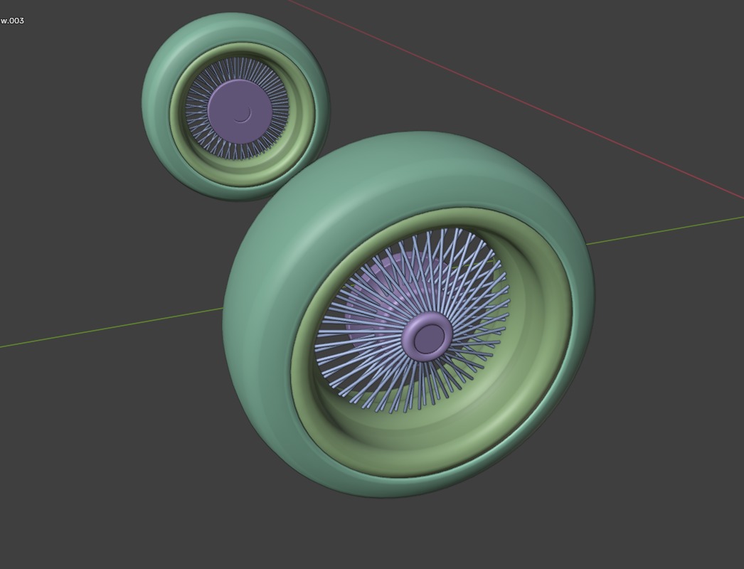 Chevrolet Impala 1963 Convertible 4-Door Open top 3D print model_15