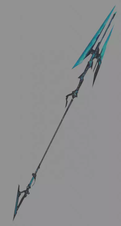 Sacred Spear Free low-poly 3D model