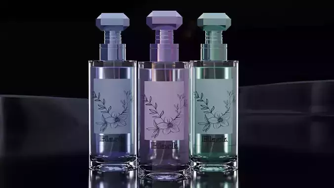 Elegant Perfume Bottles