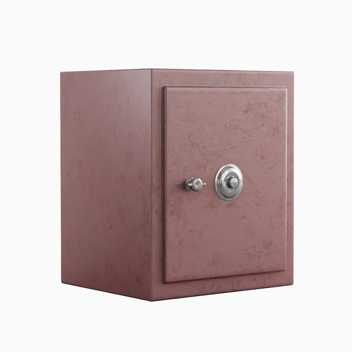 Steel Safe 05 3D model_2