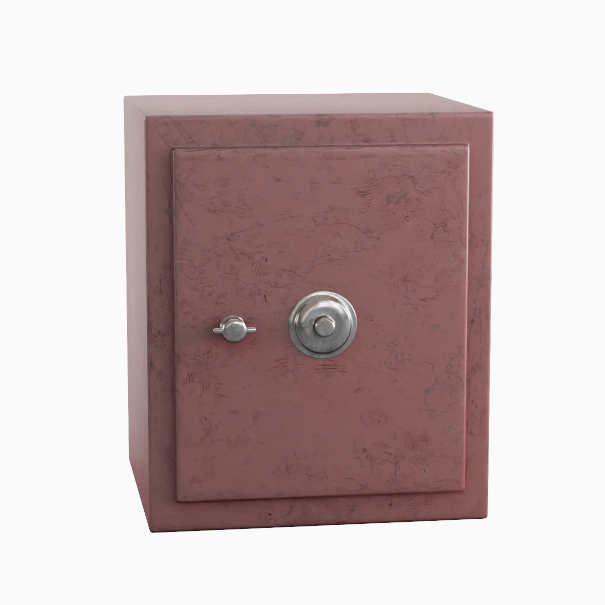 Steel Safe 05 3D model_1