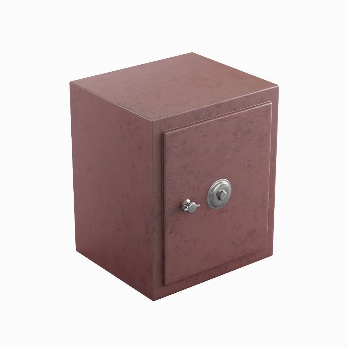 Steel Safe 05 3D model_5