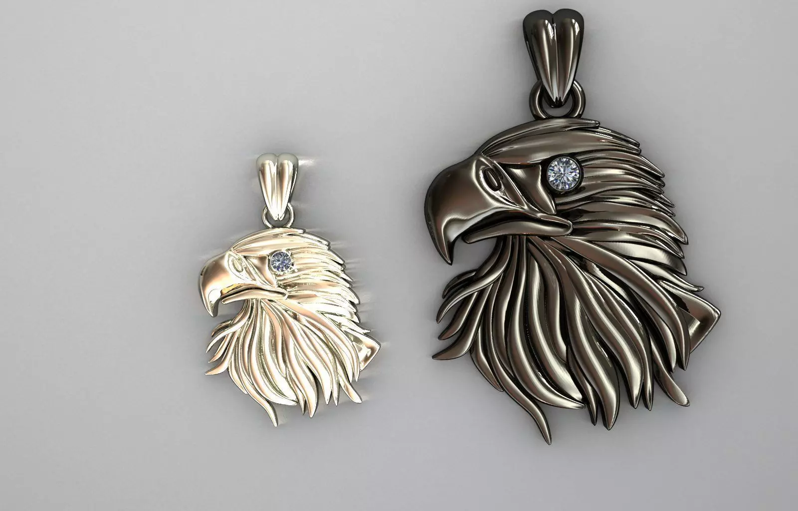 Eagle pendant 3D print model