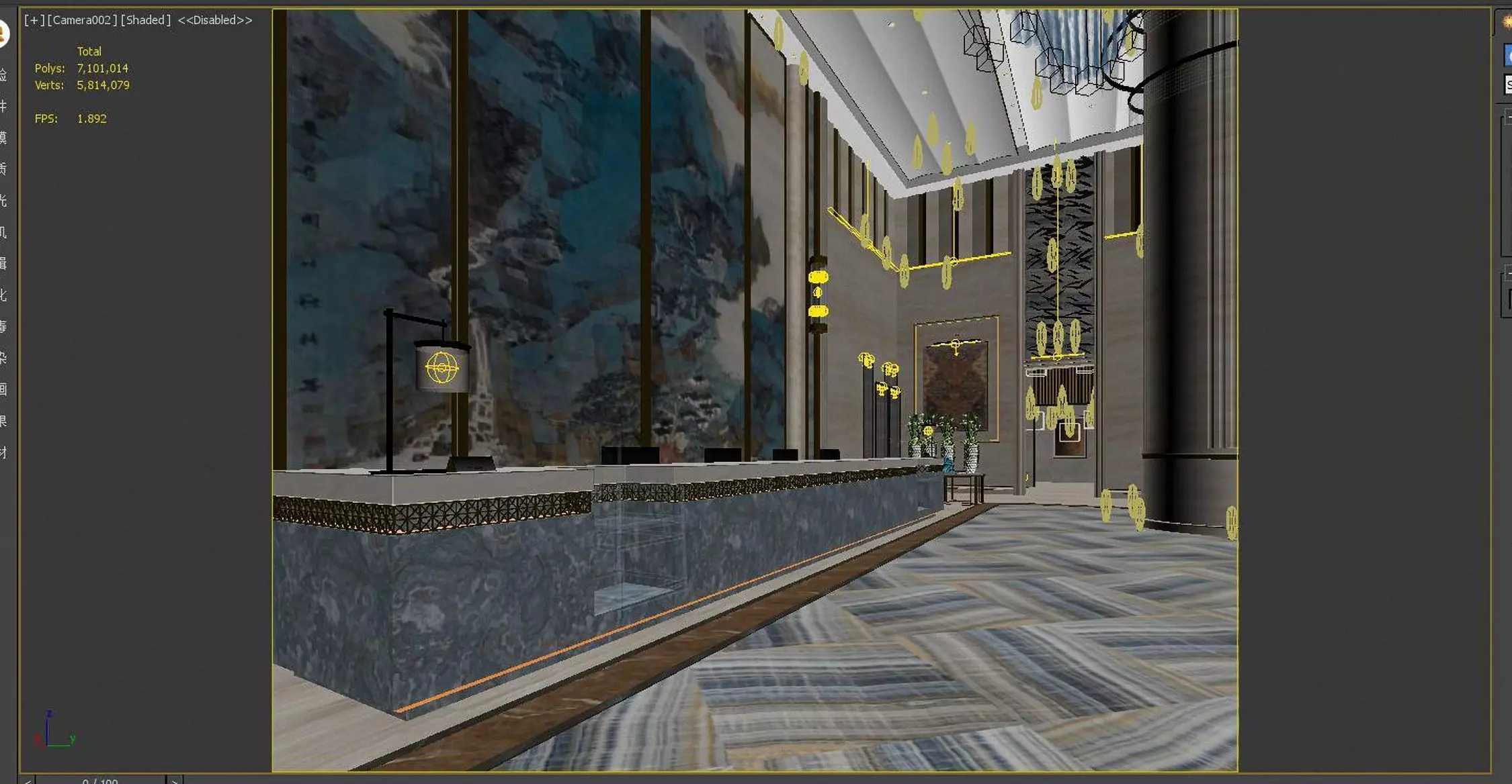 Reception  4 3D model_2