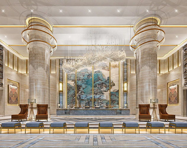 Reception  4 3D model