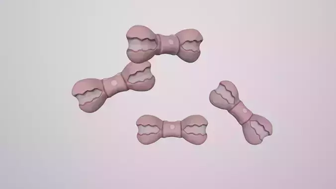 Bow stylized bow Pink 