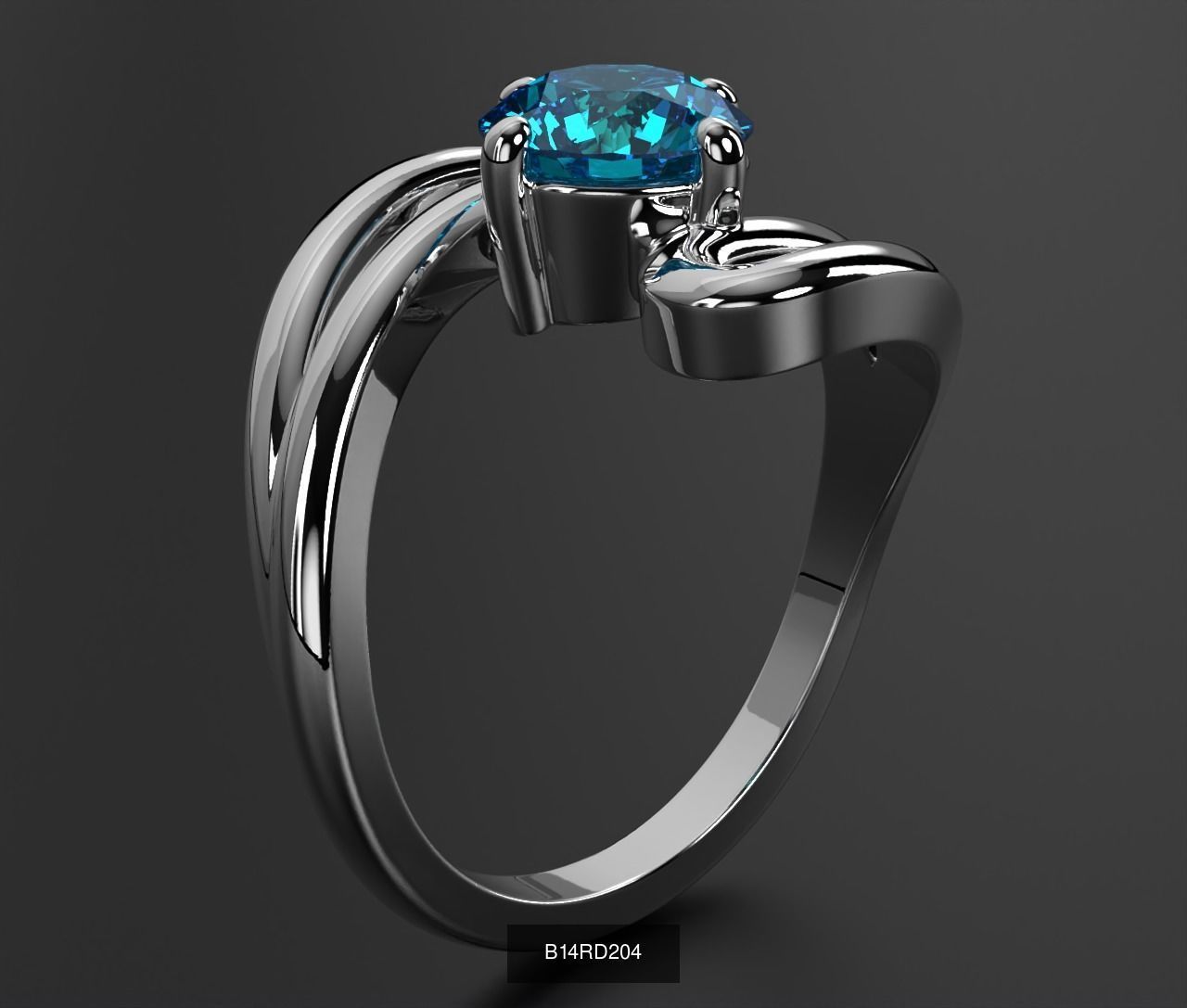 2024 B14 1-700 Engagement Rings 3D Model Collection-700 Files _202