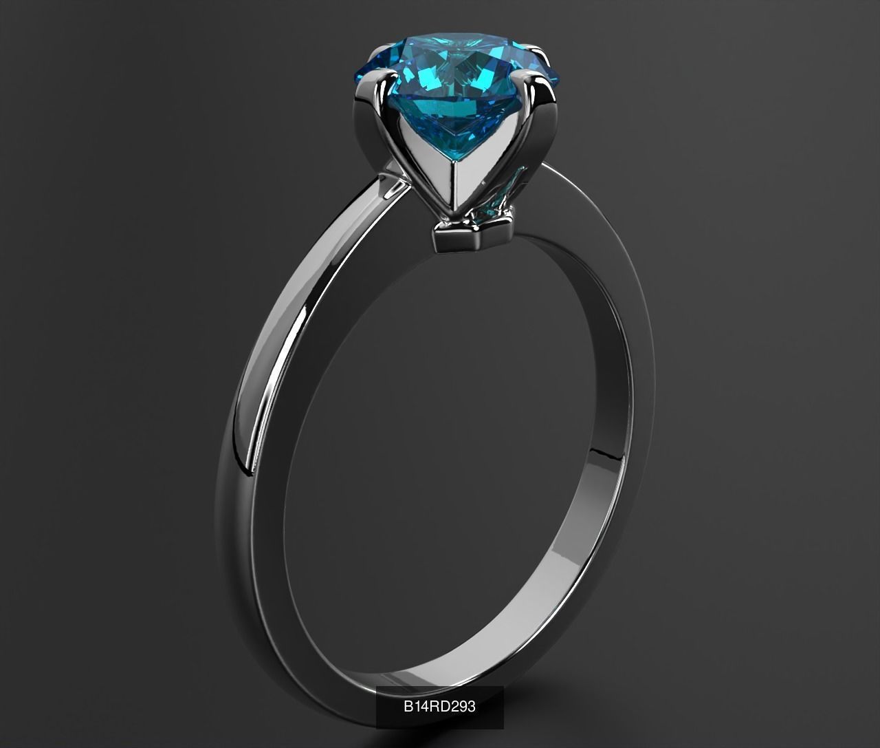 2024 B14 1-700 Engagement Rings 3D Model Collection-700 Files _102
