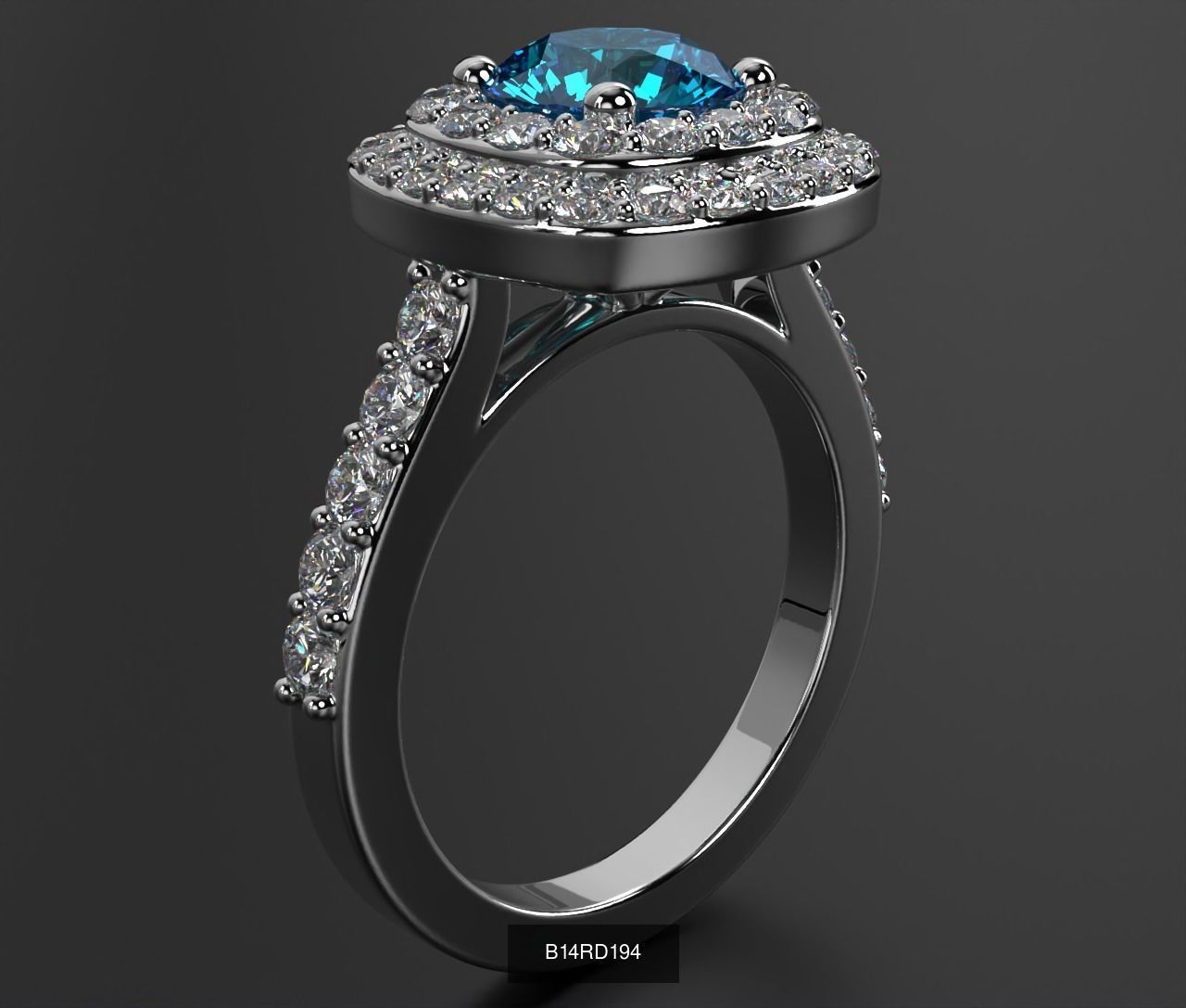 2024 B14 1-700 Engagement Rings 3D Model Collection-700 Files _212