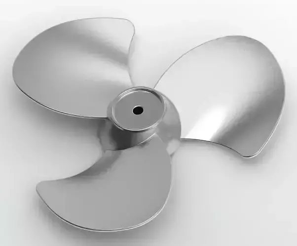Metal Fan Blade 3D print model