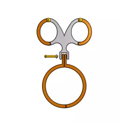 Collar Wrist Restraints 3D print model