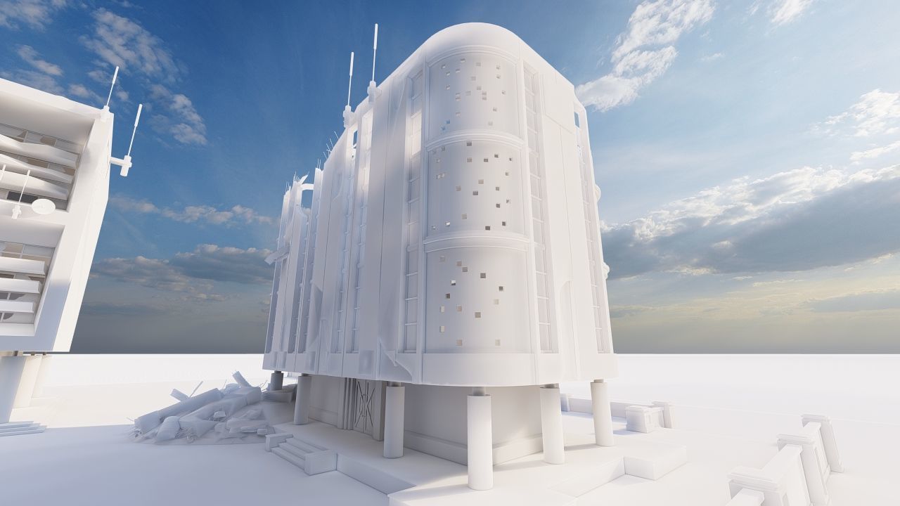 old house-Old Abandoned House 3D model_22