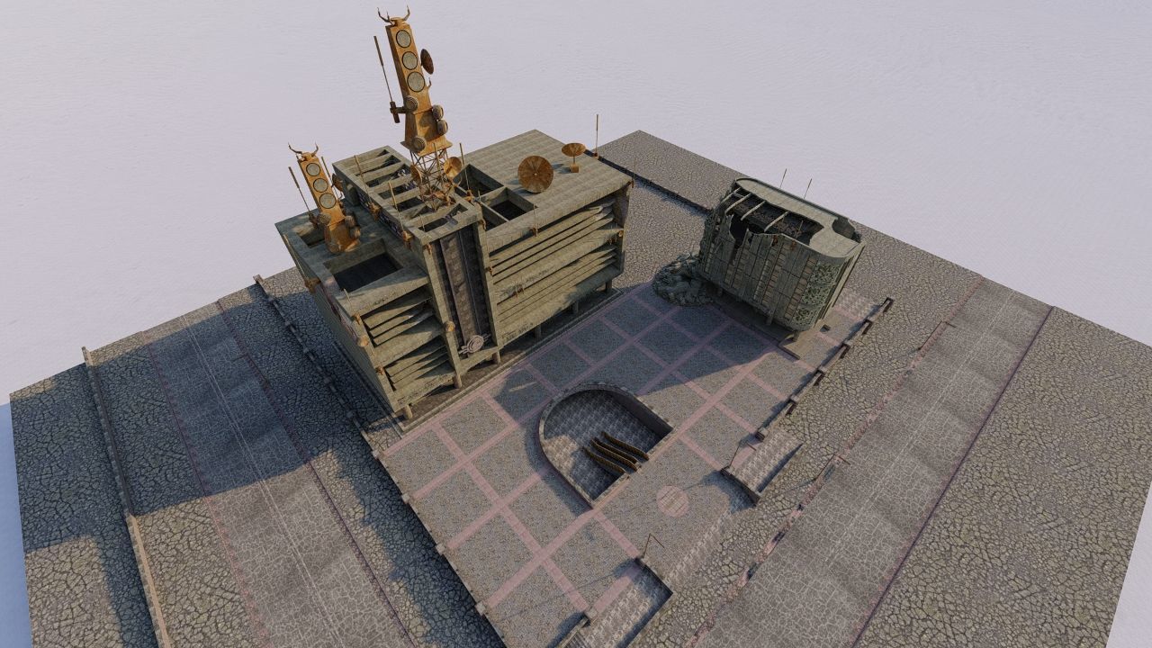 old house-Old Abandoned House 3D model_4