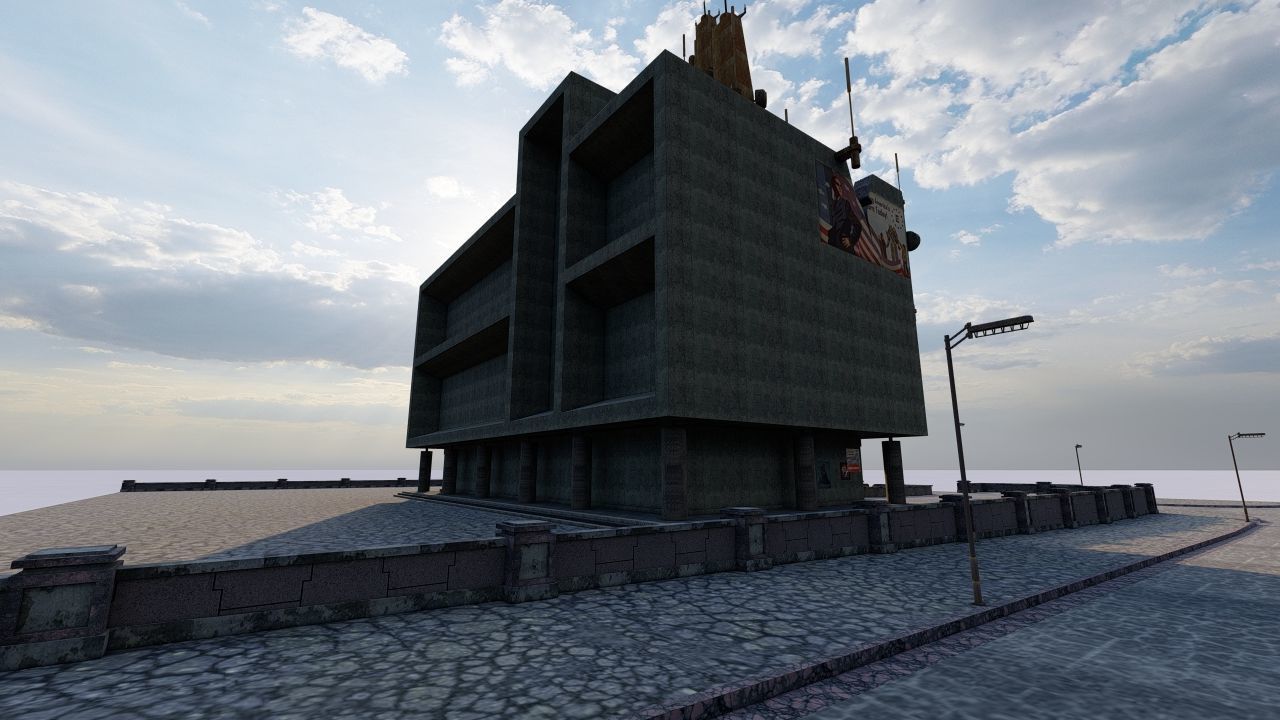 old house-Old Abandoned House 3D model_5