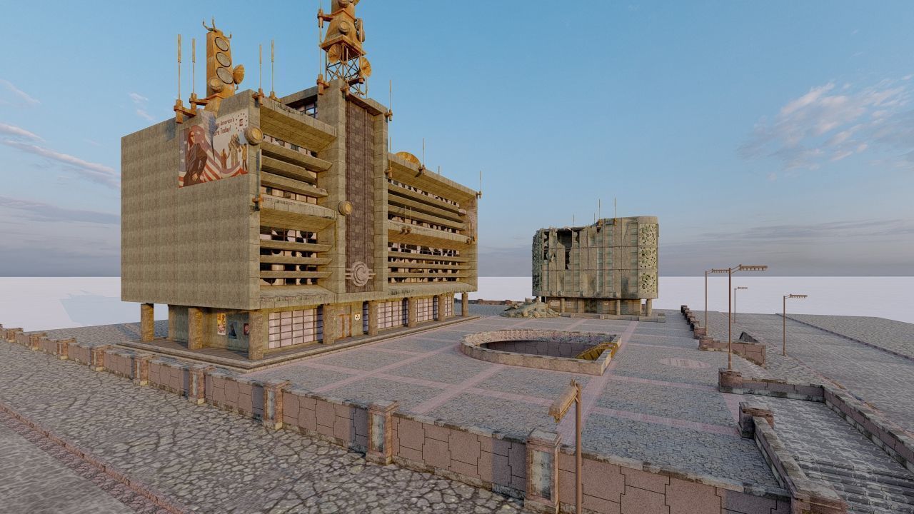 old house-Old Abandoned House 3D model_11