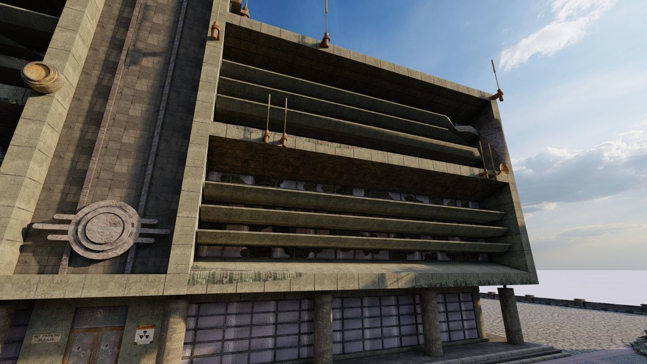 old house-Old Abandoned House 3D model_13